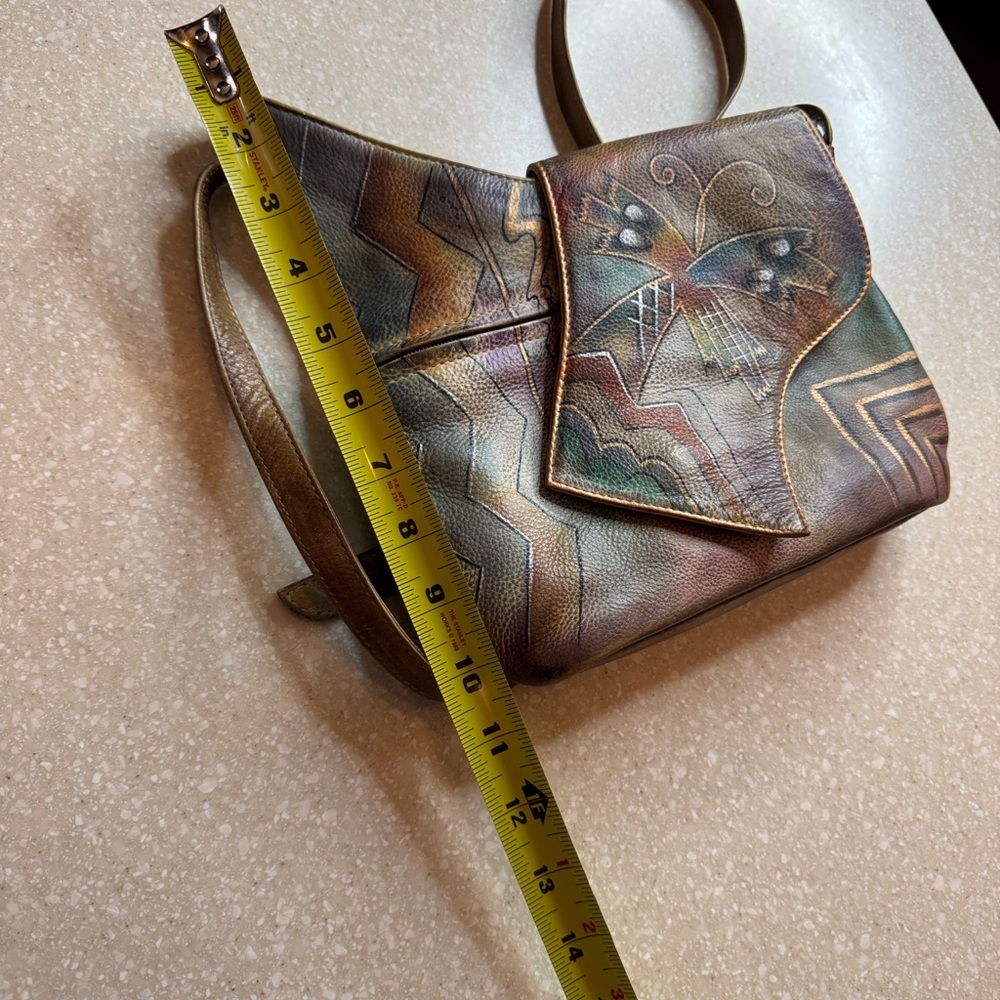 Anuschka Unique Art Handbag/Crossbody - Picture 10 of 13